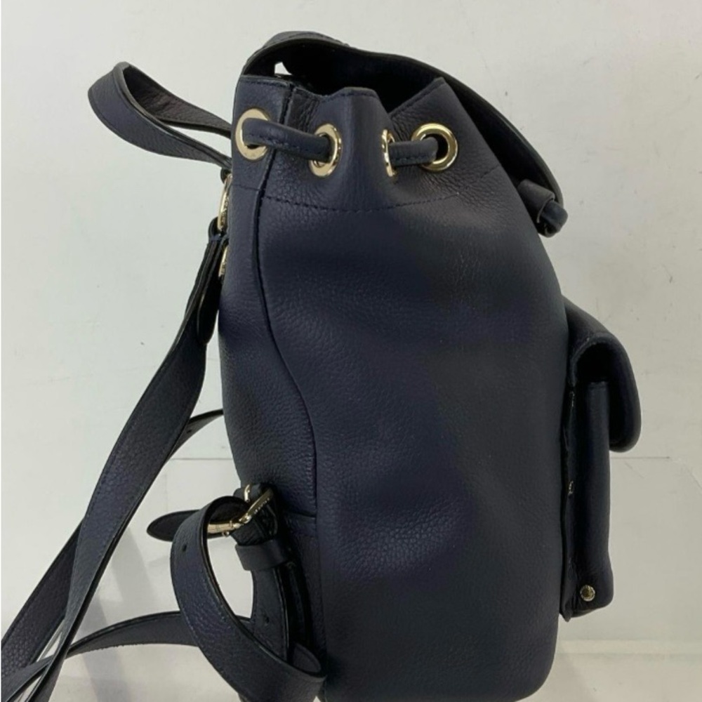 Coach Blue Mini Turnlock Rucksack - Picture 3 of 7